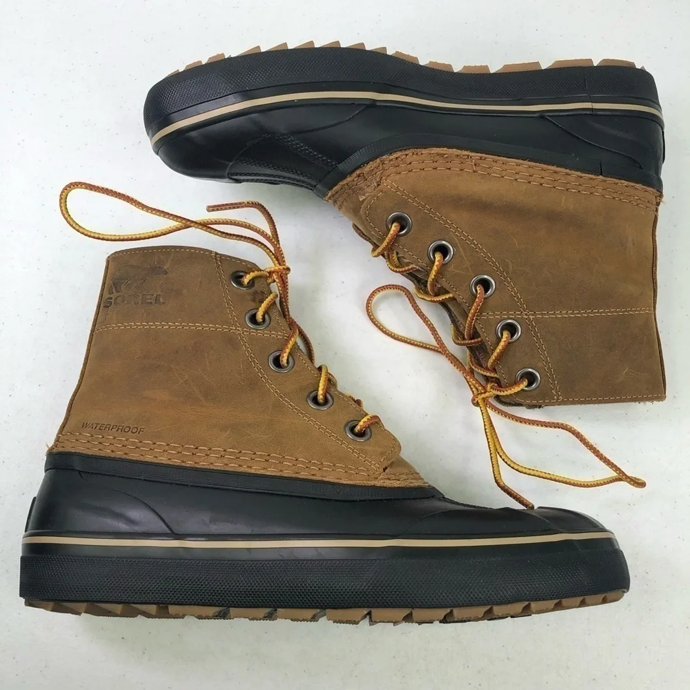 New Sorrel Hand Crafted Waterproof Duck Boots